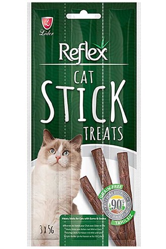 Reflex Sticks Av Hayvanlı Kaz  Kedi Ödül Çubuk 3x5gr