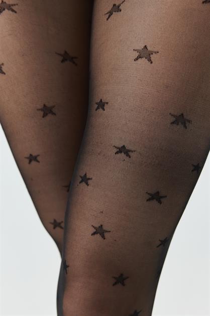 Tiny Star Patterned 2-Pack Pantyhose
