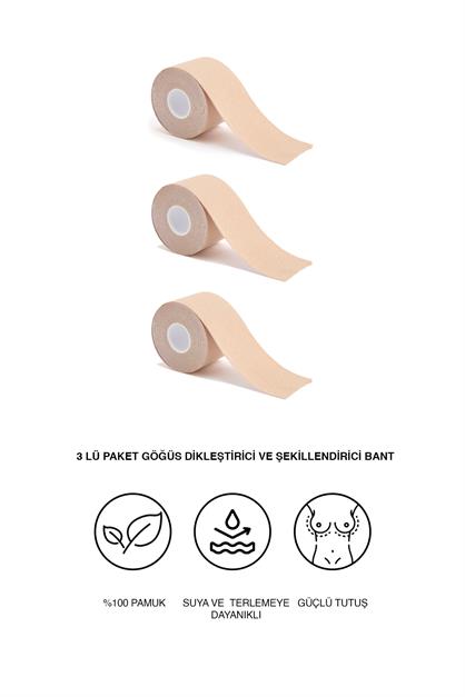 C&City Boob Tape Breast Lift Tape With 3 Pcs