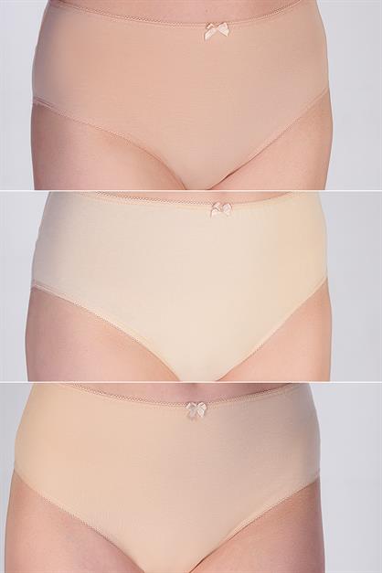 3-Pack High Waist Bikini Panties 5002