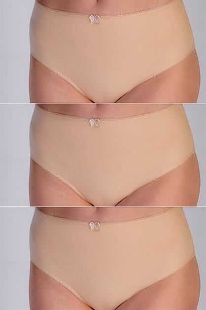3-Pack High Waist Bikini Panties 5002