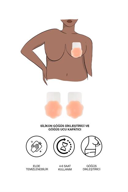 C&City 7230 Silicon Women Nipple Concealer