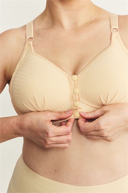 Balensiz Çıtçıtlı Toparlayıcı Sütyen CC867 Ten