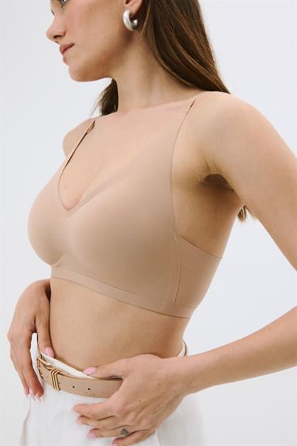 C&City Non-Wireless Seamless Laser Bra with Removable Pads C26120