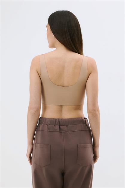 Balensiz Dikişsiz Lazer Çıkarılabilir Pedli Sütyen C26125 Capucino