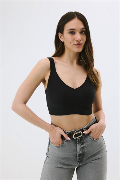 Wire-free, Seamless Bra With Laser-removable Pads C26155 