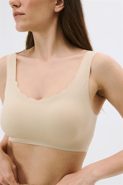 Balensiz Dikişsiz Lazer Çıkarılabilir Pedli Sütyen C26130 Ten