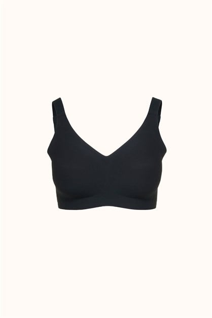 Seamless Laser-Cut Wireless Bra with Removable Pads - Invisible Ultra-Soft Comfort Bralette - Style C26215