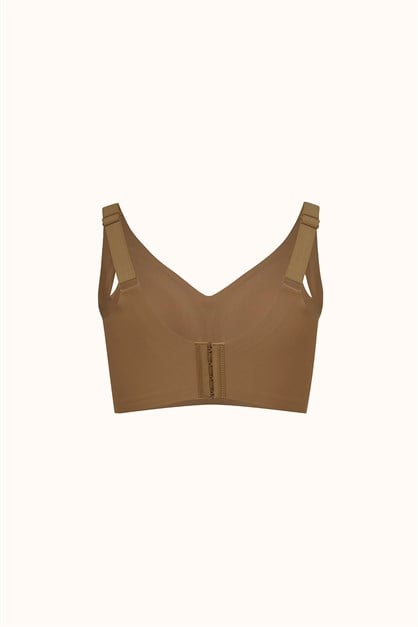 Seamless Laser-Cut Wireless Bra with Removable Pads - Invisible Ultra-Soft Comfort Bralette - Style C26215
