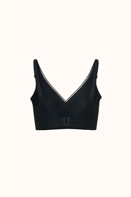 Seamless Laser-Cut Wireless Bra with Removable Pads - Invisible Ultra-Soft Comfort Bralette - Style C26220