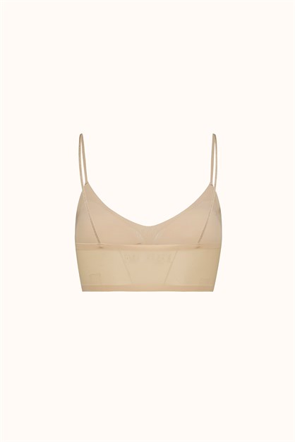 Seamless Laser-Cut Wireless Bra with Removable Pads - Invisible Ultra-Soft Comfort Bralette - Style C26235