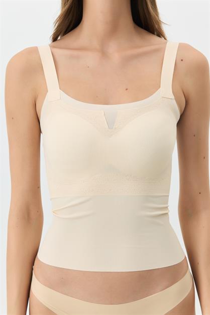 Seamless, Wire-Free Laser-Cut Bra With Removable Pads 1011