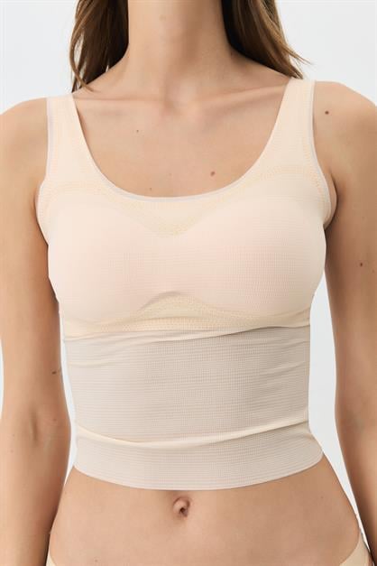Seamless, Wire-Free Laser-Cut Bra With Removable Pads 1010