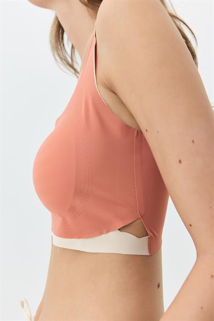 Seamless, Wire-Free Laser-Cut Bra With Removable Pads 1018