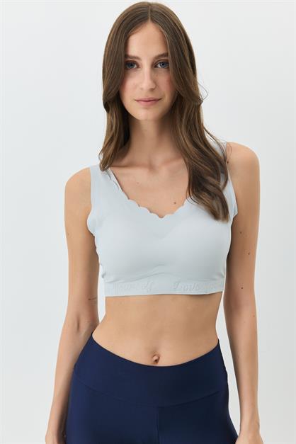 Seamless, Wire-Free Laser-Cut Bra With Removable Pads 1013