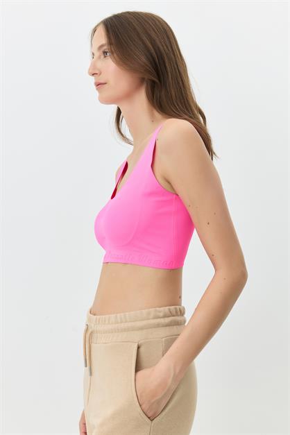 Seamless, Wire-Free Laser-Cut Bra With Removable Pads 1016