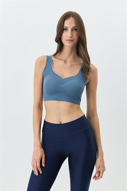Seamless, Wire-Free Laser-Cut Bra With Removable Pads 1014