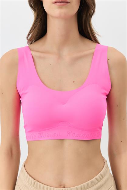 Seamless, Wire-Free Laser-Cut Bra With Removable Pads 1016