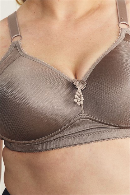 Balensiz Toparlayıcı Sütyen CC876 Vizon