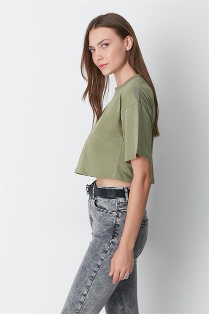 Round Neck 2-Pack Crop T-Shirt 959