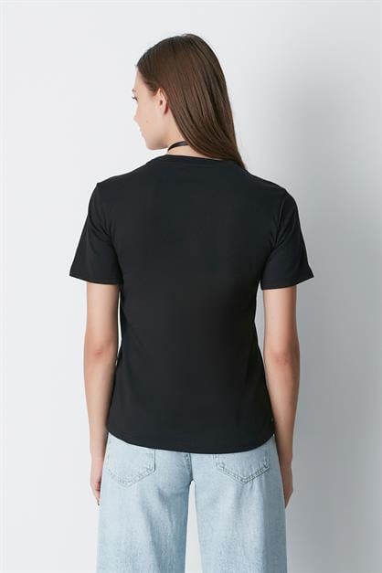 Round Neck Short Sleeve 2-Pack Basic T-Shirt 960