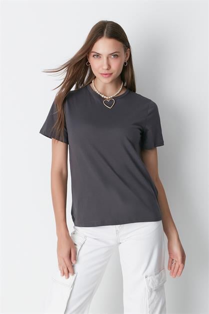 Round Neck Short Sleeve 2-Pack Basic T-Shirt 960