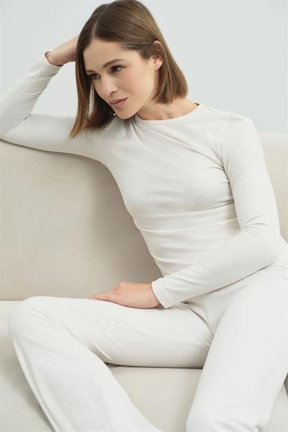 Crew Neck Soft Long Sleeve T-Shirt