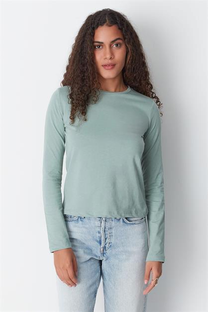 Crew Neck Long Sleeve 2-Pack Basic T-Shirt 955