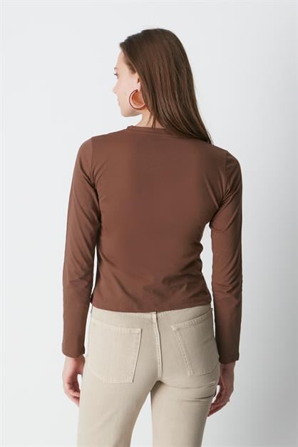 Crew Neck Long Sleeve 2-Pack Basic T-Shirt 955