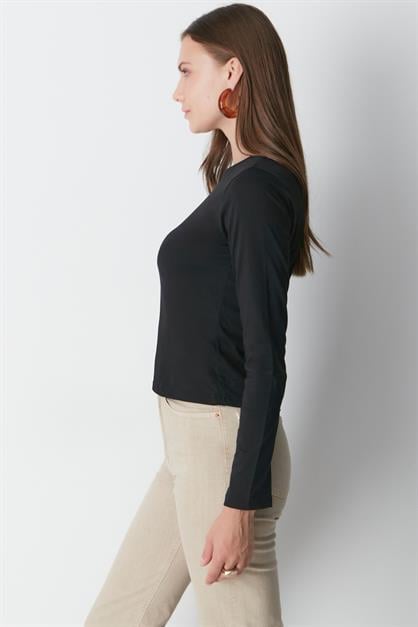 Crew Neck Long Sleeve 2-Pack Basic T-Shirt 955