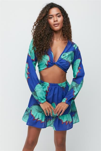 Bolero Skirt Pareo Beach Dress 22413