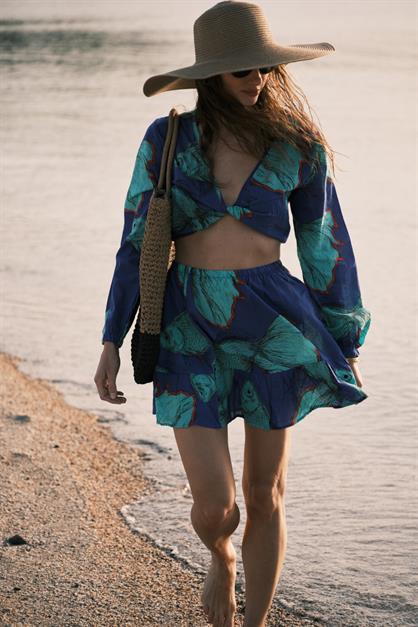 Bolero Skirt Pareo Beach Dress 22413