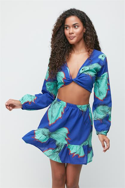 Bolero Skirt Pareo Beach Dress 22413