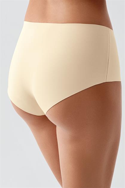 Plus Size Non-Slip High-Waisted Laser Cut Panties C19202