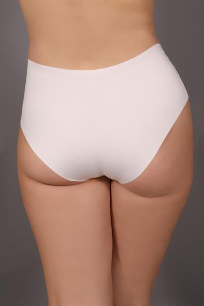 Plus Size Non-Slip High-Waisted Laser Cut Panties C19202
