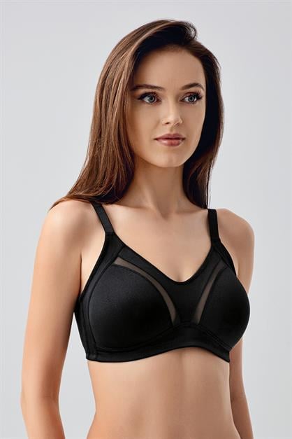 C16001 Balensiz Minimizer Sütyen Siyah