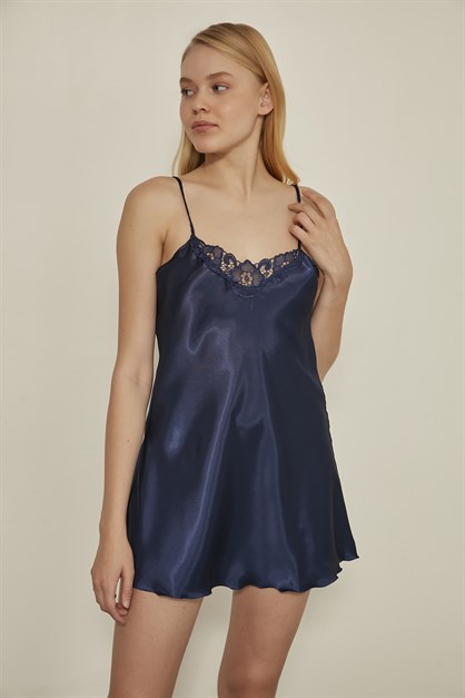 C&City Women Satin Nightgown 005