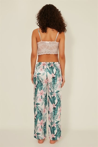 C&City Women Satin Triple Pyjama Set 045