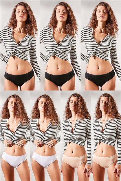 C&City 7 Pack Panty 524