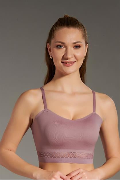 C&City Non-Wireless Seamless Laser Bra with Removable Pads C26135