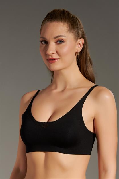 C&City Non-Wireless Seamless Laser Bra with Removable Pads C26110