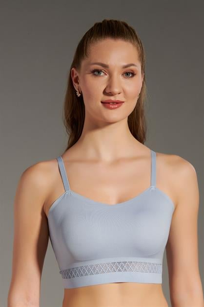 C&City Non-Wireless Seamless Laser Bra with Removable Pads C26135
