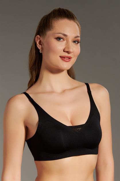 C&City Non-Wireless Seamless Laser Bra with Removable Pads C26110