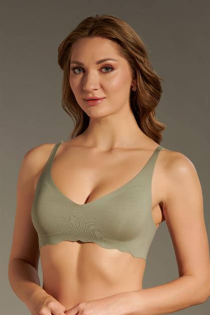 C&City Non-Wireless Seamless Laser Bra with Removable Pads C26150