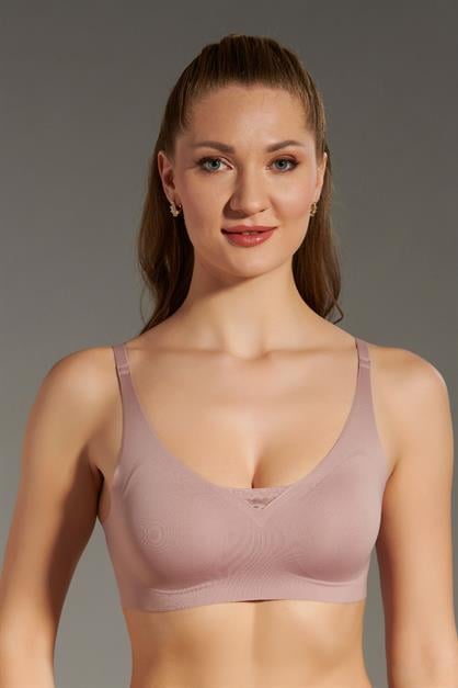 C&City Non-Wireless Seamless Laser Bra with Removable Pads C26110