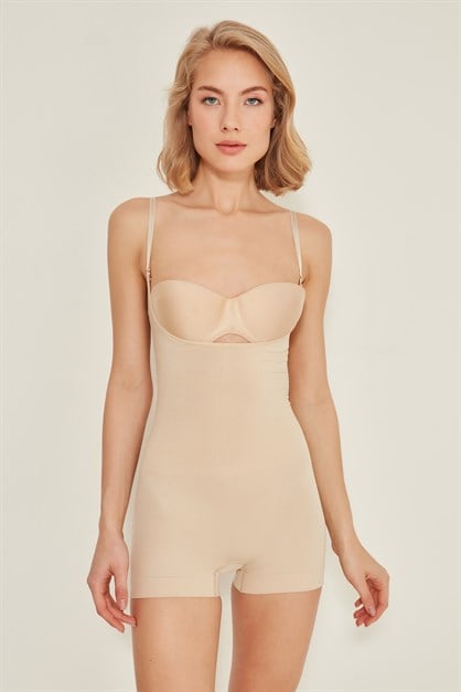 C&City Open Chest Corset C12058