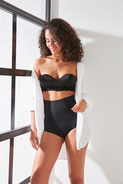 C&City High Waist Laser Slip Corset C12708