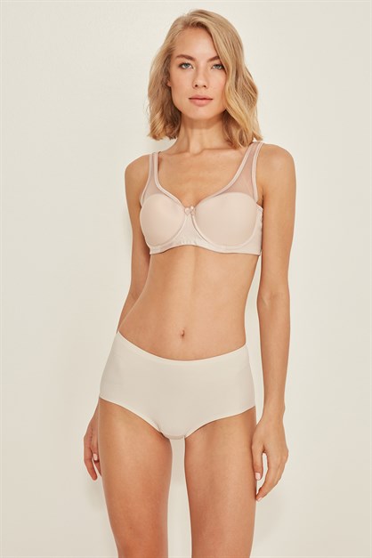 C&City Pop-Up Silicone Slip Brief Corset C12004