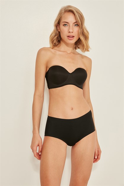 C&City Pop-Up Silicone Slip Brief Corset C12004