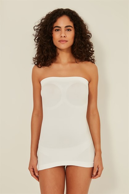 C&City C15003 Seamless Strapless Singlet Corset